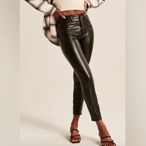 Abercrombie Vegan Leather Pants